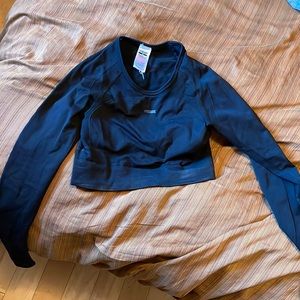 Gymshark long sleeve black top